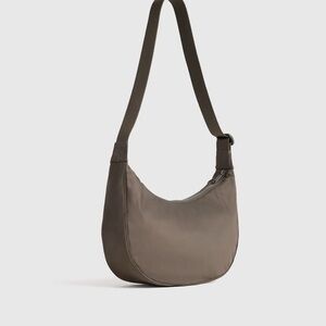 NWT- Quince Taupe Crossbody Bag